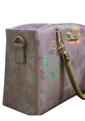 👜 Luxe Holographic Shine Handbag – Designer-Inspired Elegance by "Gucci" Style